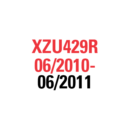 XZU429R 06/2010-06/2011